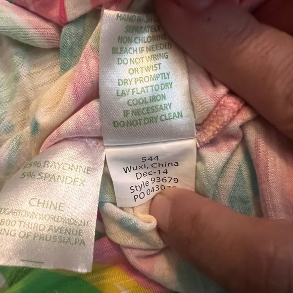 Lilly Pulitzer Marnie Maxi Skirt Multicolor Flamingo Paisley Print – Size Small - Picture 4 of 8